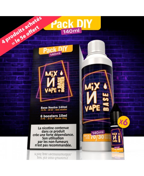 Mix N Vape Base 6mg 140ml