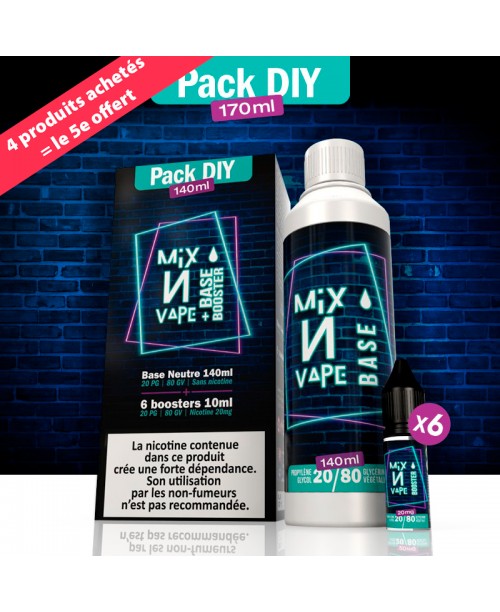 Mix N Vape Base 6mg 140ml